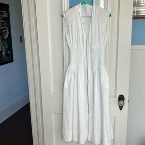 White Anthropologie Dress